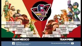 Mvc2: Team M&eacute;xico vs Team Per&uacute; 5 vs 5 Low Mid Tier Challenge!!! FIRST PART 19.09.21 #FREEMVC2