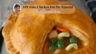 DIY Fake Chicken Pot Pie Cozy Fall Comfort Food Prop Tutorial