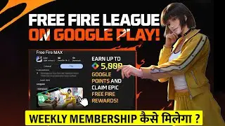 Free Fire League on Google Play 💎 | Earn Up To 5000 Google Play Points Event | Free Fire MAX Rewards
