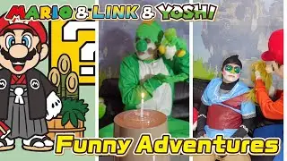 The Funny Adventures of Mario & Link ＆ Yoshi 🤣 ＃4277