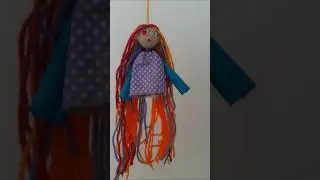 OOAK Gothic Doll .Gothic doll Creepy doll Voodoo Doll  ,