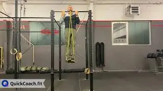 Resistance Loop Assisted Chin-Up | Exercise Demo | Coaching Software | QuickCoach