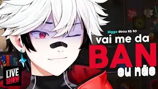 tentei ser banido da live de vtubers, mas deu tudo errado