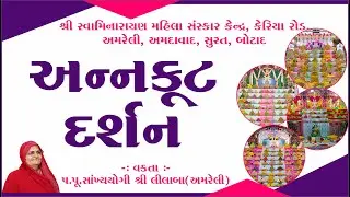 ચારેય મંદિરના અન્નકૂટના દર્શન / Divya annkot na darshan / Amreli Mahila Mandir
