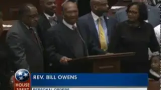 Rev. Owens Honored by the Tennessee Legislature