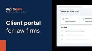 [Demo] Client Portal for Law Firms