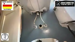 Clogged lavatory sink and install chrome P-trap