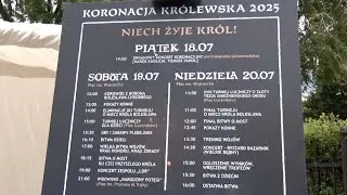 Koronacja Kr&oacute;lewska 2025 w weekend 19-20.07. na Placu św. Wojciecha