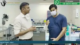 आगरा से आये पेशेंट के कलाई में थी सूजन समय रहते हुआ सही ट्रीटमेंट | scaphoid fracture treatment