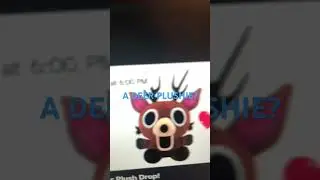 a DEER plushie?