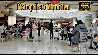 🇨🇦 [4K] Walking Around Metropolis at Metrotown | Burnaby BC, Canada