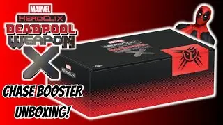 Heroclix Deadpool Weapon X Chase Booster Unboxing and League Teambuild!