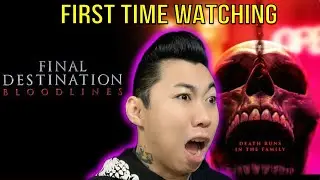 WATCHING FINAL DESTINATION BLOODLINES ON HALLOWEEN |*FIRST TIME WATCHING*| Movie Reaction