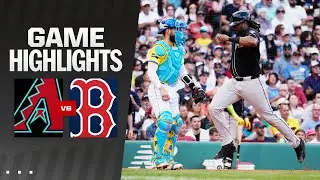 D-backs vs. Red Sox Game Highlights (8/24/24) | MLB Highlights