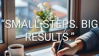 &ldquo;Small Habits, Big Results | Discipline & Consistency&rdquo;