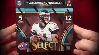 2017 Panini Select Football Box Break