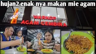 Malam2 hujan makan di warkop agam jakarta barat