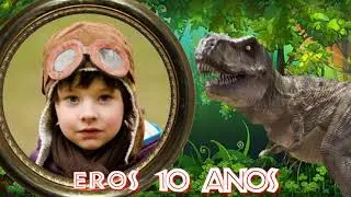 Convite Virtual Animado Jurassic Park
