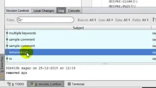 How to revert any commit in git in Intellij IDEA