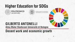 Decent work and economic growth (Gilberto Antonelli)