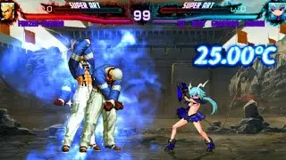 Frozen Yashiro vs Ice Blue Guardian Minori | ❄️🔥 MUGEN FORCE
