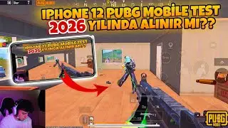 iPhone12 PUBG MOBİLE TEST | 2026 YILINDA iPhone12 ALINIR MI? 120FPS?? - PUBG Mobile