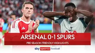 Pape Matar Sarr scores SCREAMER as Spurs win on Gy&ouml;keres debut! | Arsenal 0-1 Spurs | Highlights