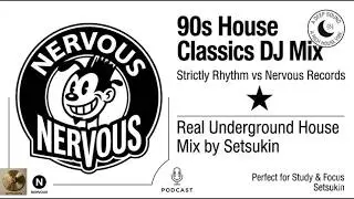 Strictly Rhythm vs Nervous Records | 90s Underground House DJ Mix (Vinyl Era Classics) | Setsukin