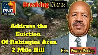 NCD Leaders Address Rabiagini (2 Mile Hill) Eviction at City Hall | PNG Happenings
