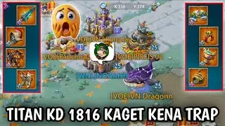 SOLO TRAP F2P BIKIN TITAN KD 1816 NYANGKUT | LORDS MOBILE