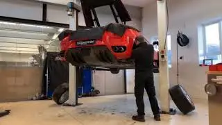 The Supercar Rooms - Ferrari F430 Capristo Exhaust Fitting Timelapse