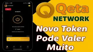 QETA NETWORK: Como MINERAR GR&Aacute;TIS e LUCRAR de VERDADE! Tutorial COMPLETO! 💎⚡