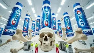 HOW TOOTHPASTE IS MADE MEGA FACTORY SECRETS