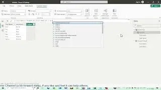 Power BI Creating Custom Table With Column Concatenation