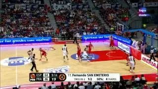 España vs Francia - Prep Juegos Olimpicos (10 - 7 - 2012)