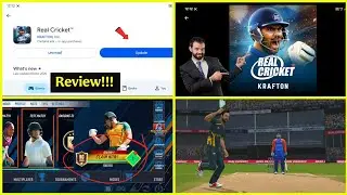 Real Cricket New Update Full Review | Real Cricket KRAFTON Update 🔥 | New Features,  Gameplay Review