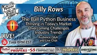 Billy Rows on the Ball Python Market, International Sales & Mutation Creation’s Future!