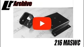 216 MASWC   MANTEC SPARE WHEEL CARRIER CONVERSION KIT FOR SWINGING TAILGATE HALF DOOR