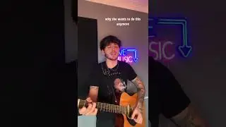 I covered Drives by Russ #russ #drives #acousticguitar #singer #sandman