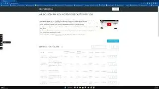 SEO Arcade  Forecasting Walkthrough & Training