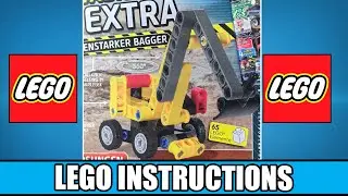 LEGO Instructions - Technic - 412504 - Wheeled Excavator - Magazine Gift