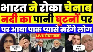 INDIA'S PROJECT ON CHENAB RIVER SHOCKED PAKISTAN | PAK MEDIA CRYING |