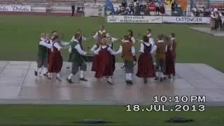 50.Europeade 2013 Gotha Germany, opening and parade