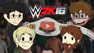 WWE 2K16 - Gus vs The 8-Bit Misfit vs GunsouAfro vs Kooblay Khan