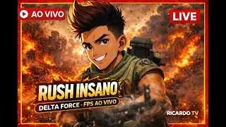 HOJE É GUERRA! 🔥😈 AO VIVO NO DELTA FORCE