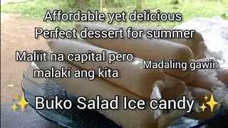 Easy Business Idea No. 1 Buko Salad Ice candy