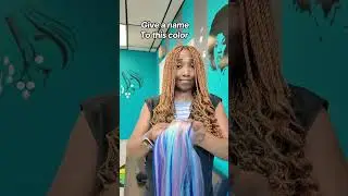 Custom hair color blend