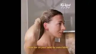 How to use a KinKind Shampoo Bar