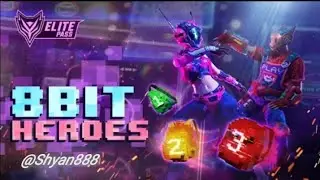 Free Fire 8BIT HEROES Official Elite Paas