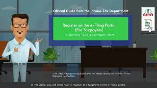 how to register as a taxpayer on the e-Filing portal of Income tax